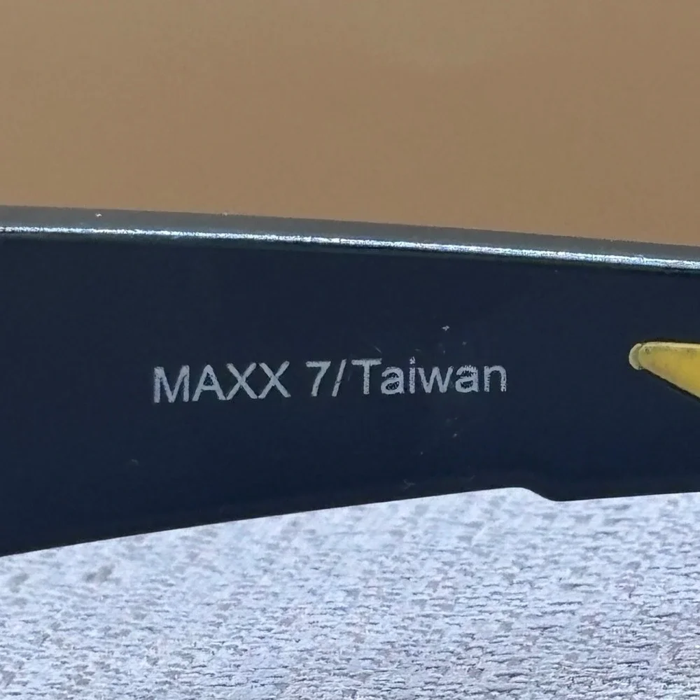 Maxx Sunglasses Maxx 7 Sport Mens OS Black Excellent Gorpcore